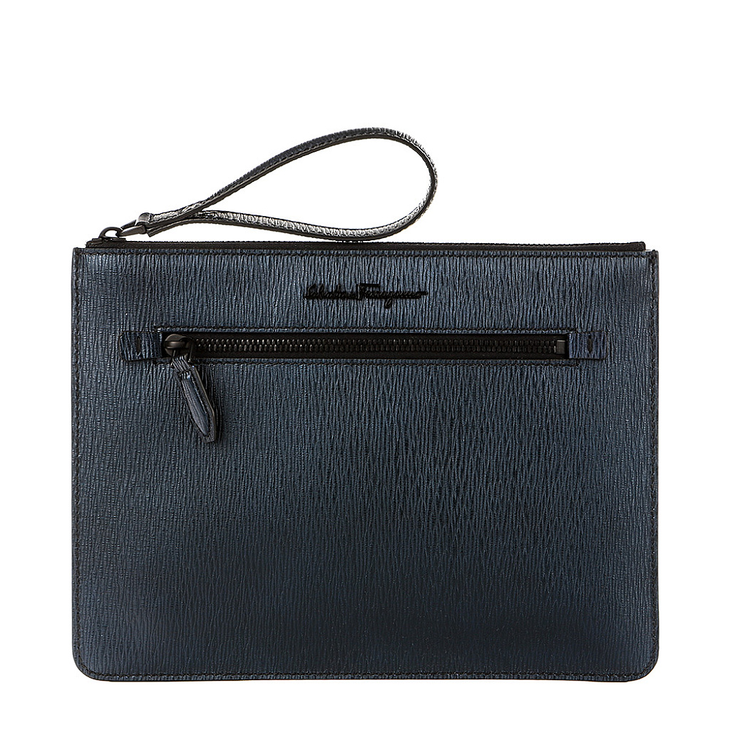 Ferragamo clutch men best sale